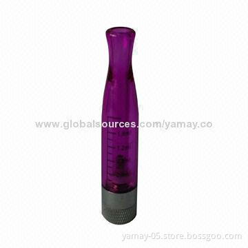 Electronic cigarettes H2 clearomizer, 2.0mL/no leaking/no burn taste/changeable coil at bottom